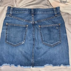 Rag & Bone Jean Skirt Size 25
